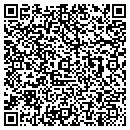 QR code with Halls Saddle contacts