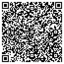 QR code with B J's Optical contacts