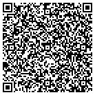 QR code with J White Contract Floor Cvg contacts