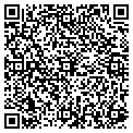 QR code with B & G contacts