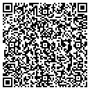 QR code with P Triple Inc contacts