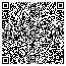 QR code with K & J Shoes contacts