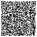 QR code with B B & T contacts