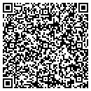 QR code with H & R Towing contacts