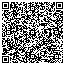QR code with H & H Alarms contacts