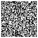 QR code with T and R Glass contacts