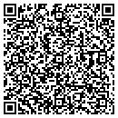 QR code with P L Striping contacts