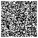 QR code with P D Construction contacts