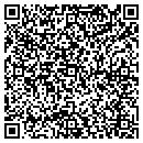 QR code with H & W Printing contacts
