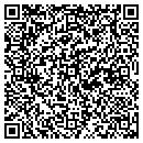 QR code with H & R Block contacts