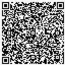 QR code with B & B Service contacts