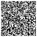 QR code with J & E Backhoe contacts