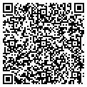 QR code with B B & T contacts