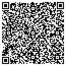 QR code with E & E Concrete Service contacts