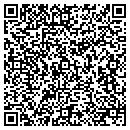 QR code with P D& Timber Inc contacts