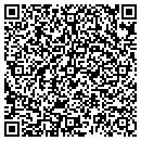QR code with P & D Electronics contacts