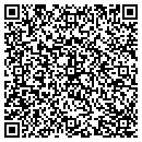 QR code with P E F C U contacts