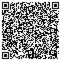 QR code with B B & T contacts
