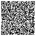 QR code with P M & R contacts