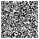 QR code with K & L Hotwings contacts
