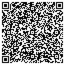 QR code with V & L Photography contacts