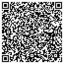 QR code with B J's Shoe Store contacts