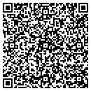 QR code with P & E Properties contacts