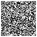 QR code with B & W Frame Shoppe contacts
