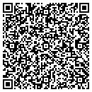 QR code with V & V Pch contacts