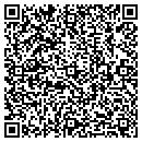 QR code with R Alliston contacts