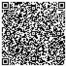 QR code with K & B Small Engine Repair contacts