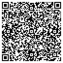 QR code with B & F Distributing contacts