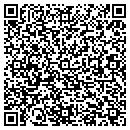 QR code with V C Kinard contacts