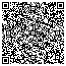 QR code with K & M Trucking contacts