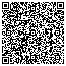 QR code with B & B Mowing contacts