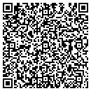 QR code with T B Concrete contacts