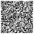 QR code with H & B Storefront & Mirror Inc contacts