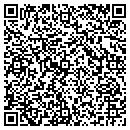 QR code with P J's Meat & Produce contacts