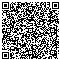 QR code with B B & T contacts