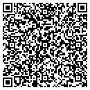 QR code with H I S Emblem contacts