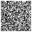 QR code with B B & T contacts