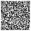 QR code with T & H contacts