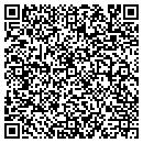 QR code with P & W Services contacts