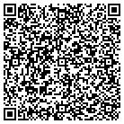 QR code with K & T Maintenance and Windows contacts
