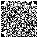 QR code with R & F Sewing contacts