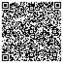 QR code with K J's Local Grindz contacts