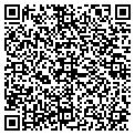 QR code with C E D contacts