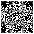 QR code with P B E C contacts