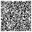 QR code with K M Plastering contacts
