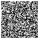 QR code with R A Bird MD contacts